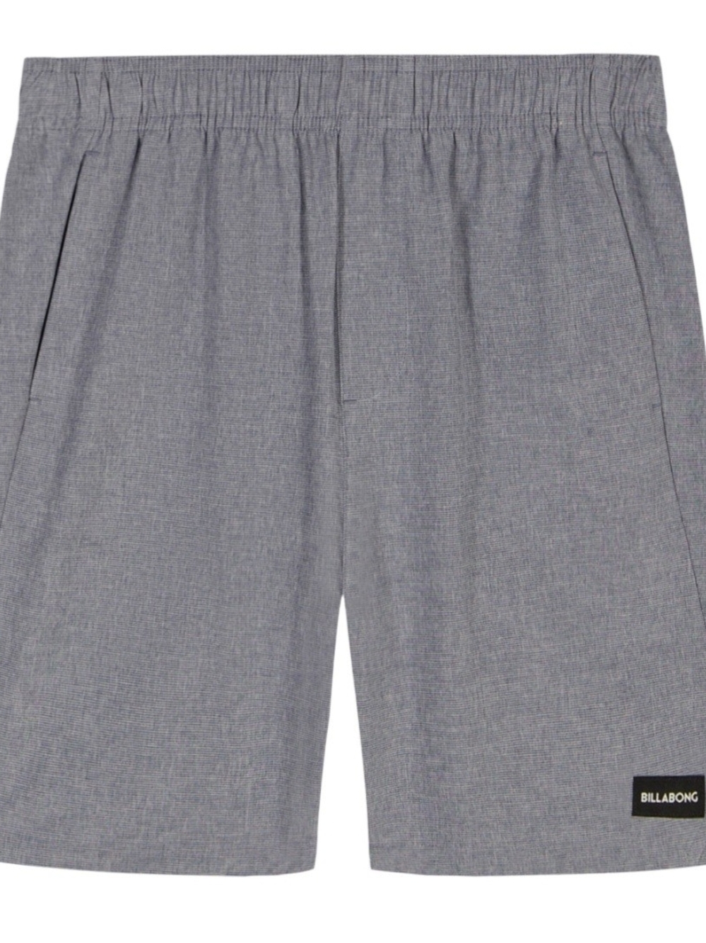Billabong Youth Grey Elastic-Waist Hybrid Drawstring Shorts- L(14/16)